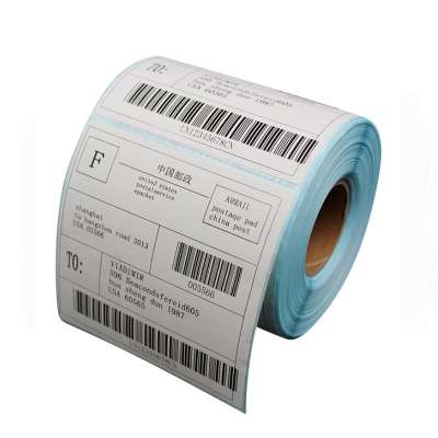 top coated direct thermal self sticker label and thermal transfer label