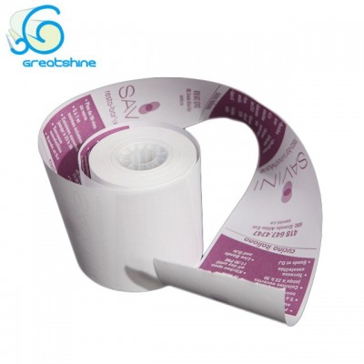 BPA free thermal paper rolls China manufacture 3 1/8 inches x200feet Greatshine Paper