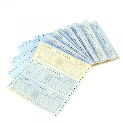 2 ply customize ncr form ncr carbonless continuous computer paper printing for invoice